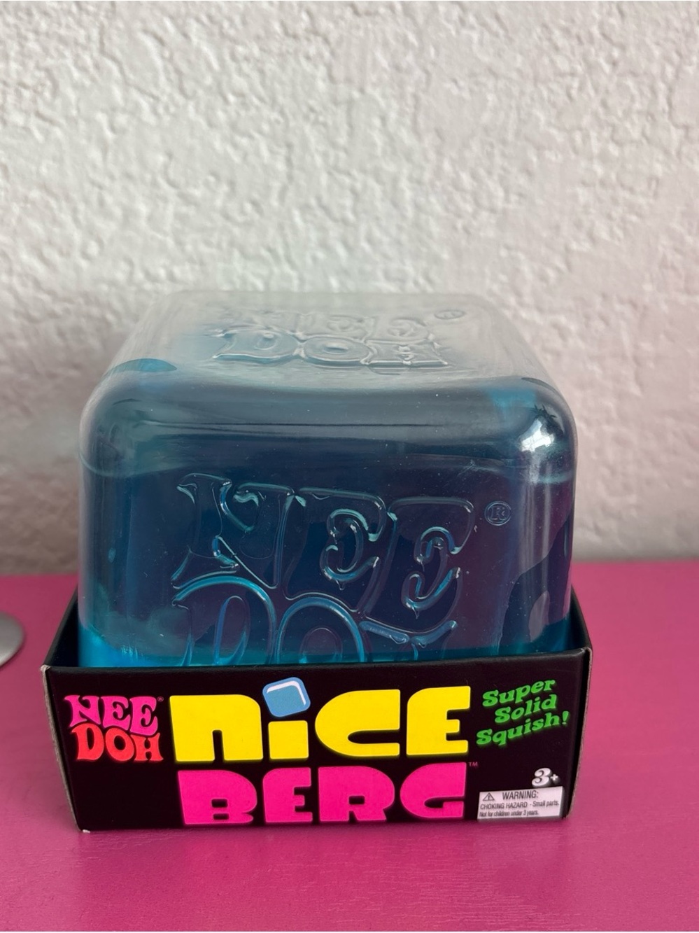 NeeDoh Nice Berg Blue Squishy Toy